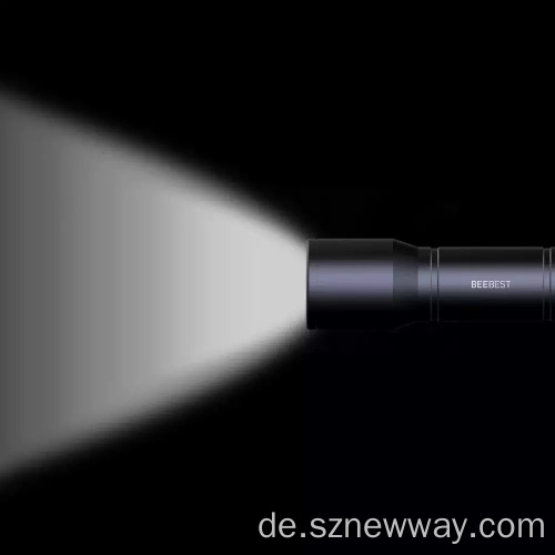 BEEBEST F1 130m Mini-Taschenlampe Tragbare Mini-Taschenlampe